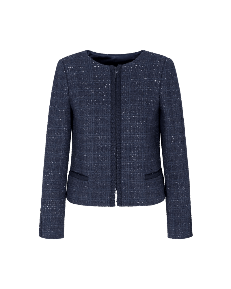 Emporio Armani Blue Jacket Glam Steals