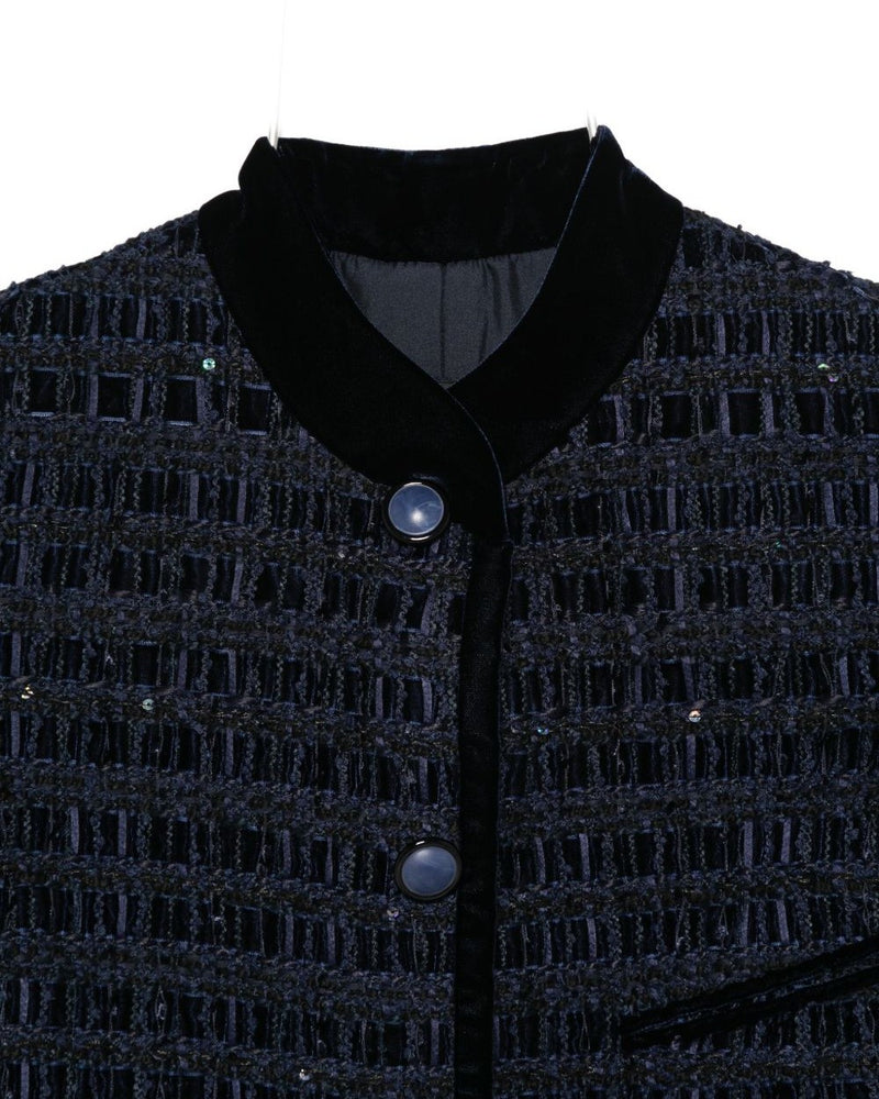 Emporio Armani Blue Jacket Glam Steals