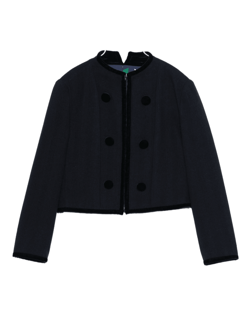 Emporio Armani Blue Jacket Glam Steals