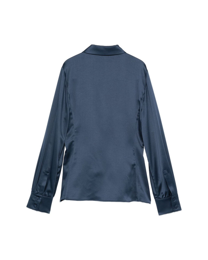 Emporio Armani Blue Shirt Glam Steals