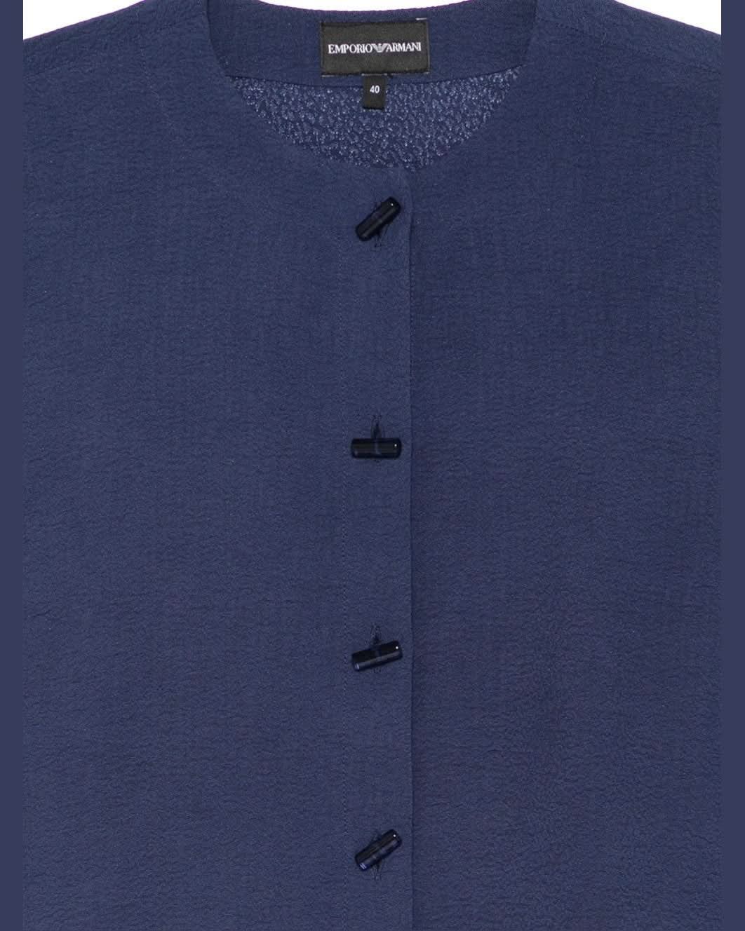 Emporio Armani Blue Shirt Glam Steals