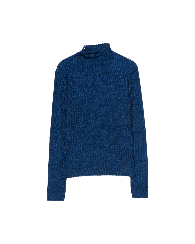 Emporio Armani Blue Sweater Glam Steals