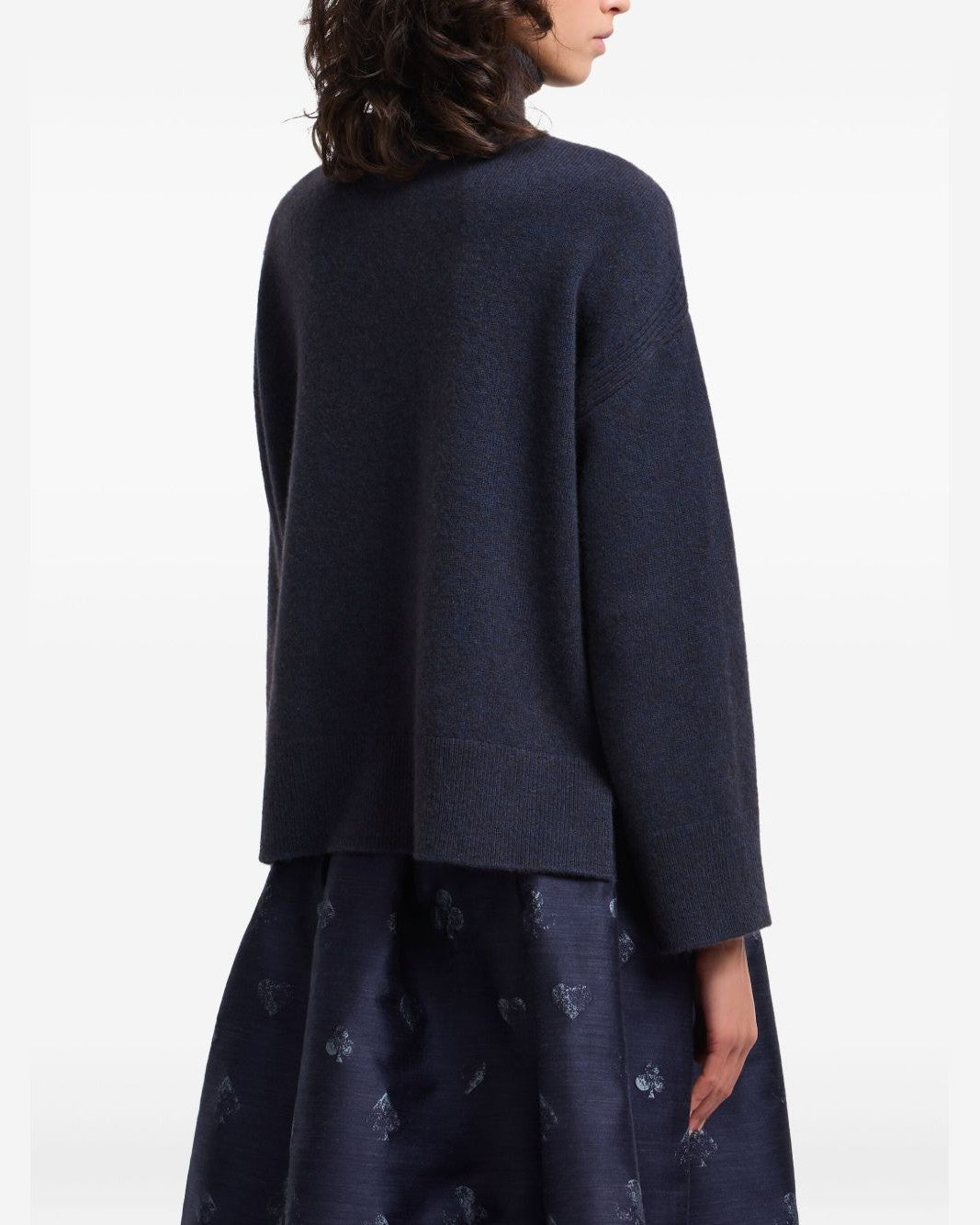 Emporio Armani Blue Sweater Glam Steals