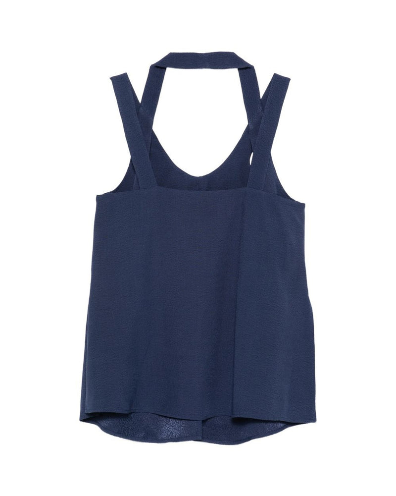 Emporio Armani Blue Top Topwear