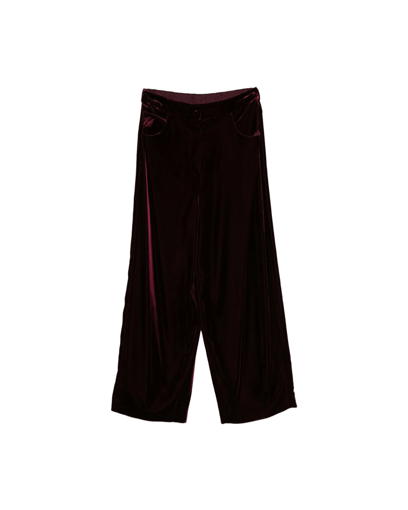 Emporio Armani Bordeaux Trouser Glam Steals