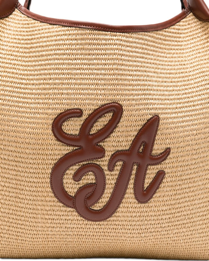 Emporio Armani Brown Leather Bag Glam Steals