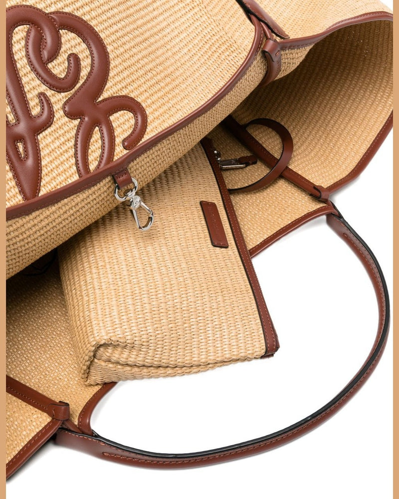 Emporio Armani Brown Leather Bag Glam Steals