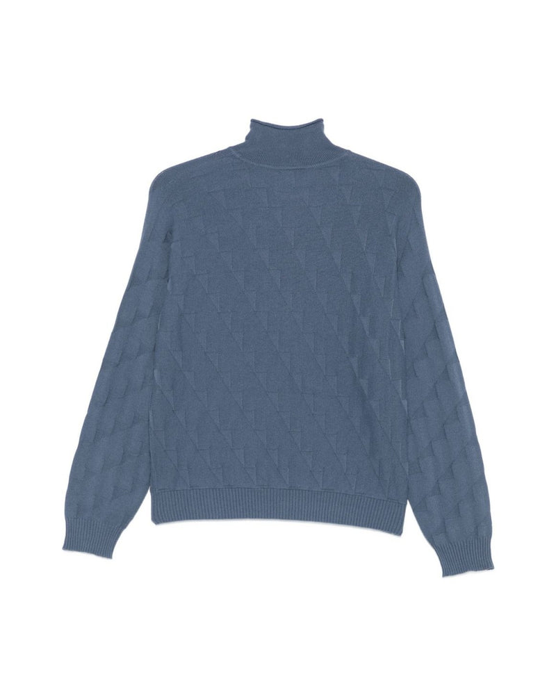 Emporio Armani Clear Blue Capsule Sweater Glam Steals