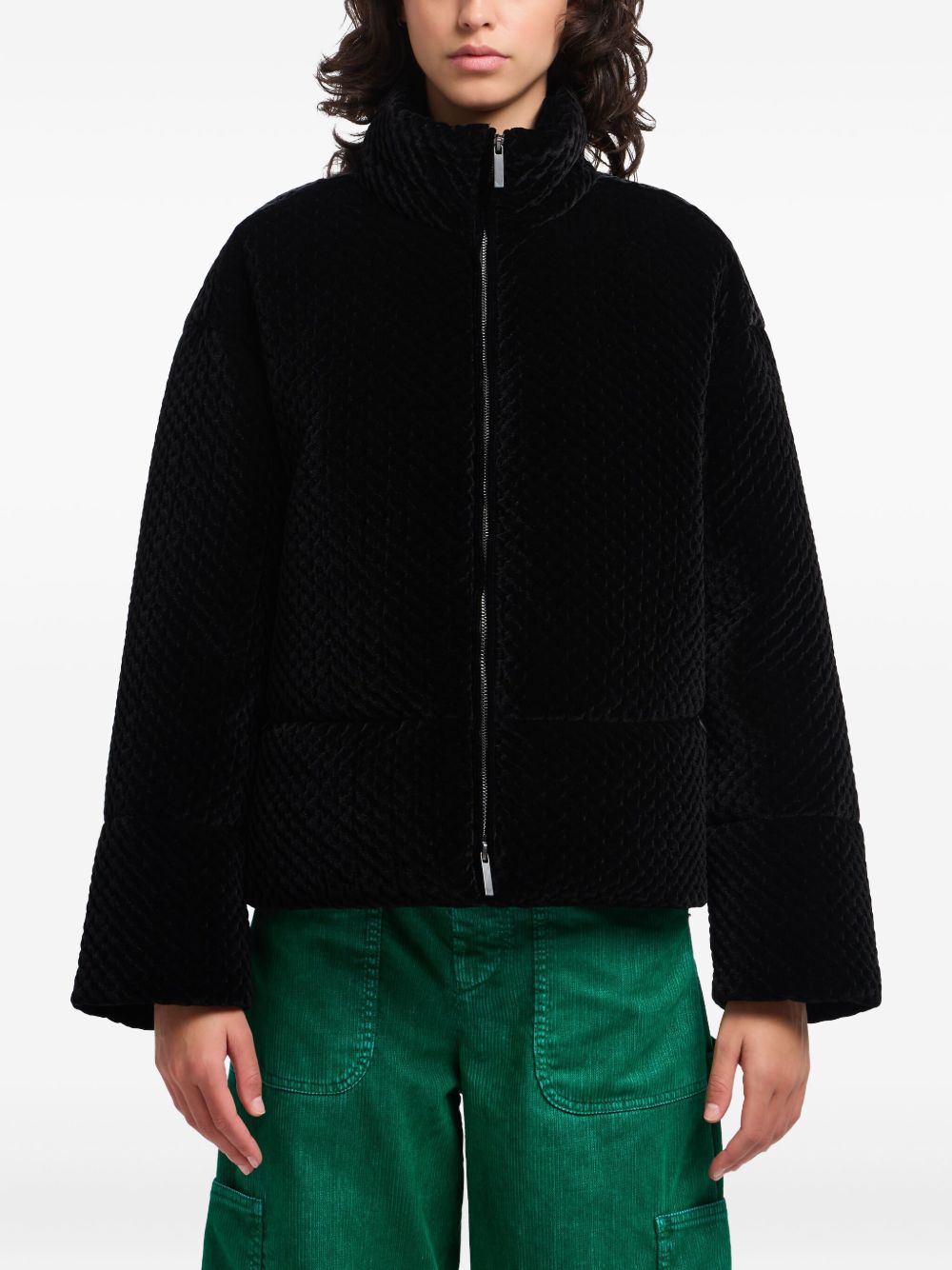 Emporio Armani Coats Black Glam Steals