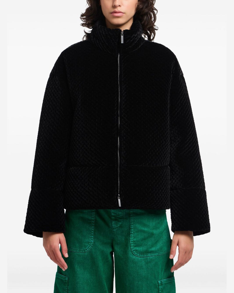 Emporio Armani Coats Black Glam Steals