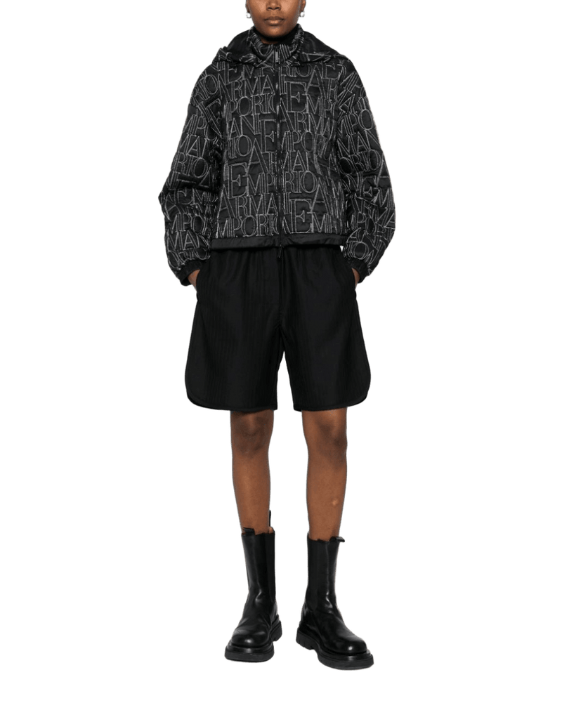 Emporio Armani Coats Black Glam Steals