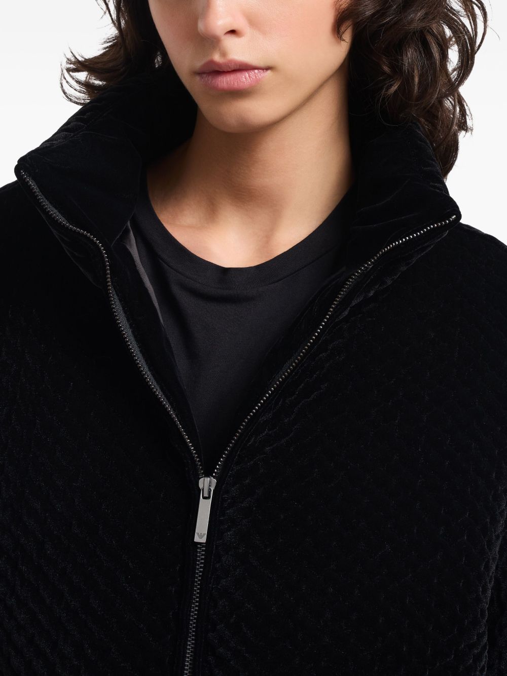 Emporio Armani Coats Black Glam Steals