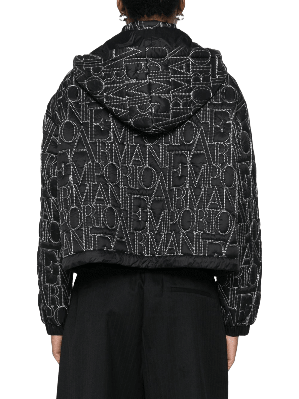 Emporio Armani Coats Black Glam Steals