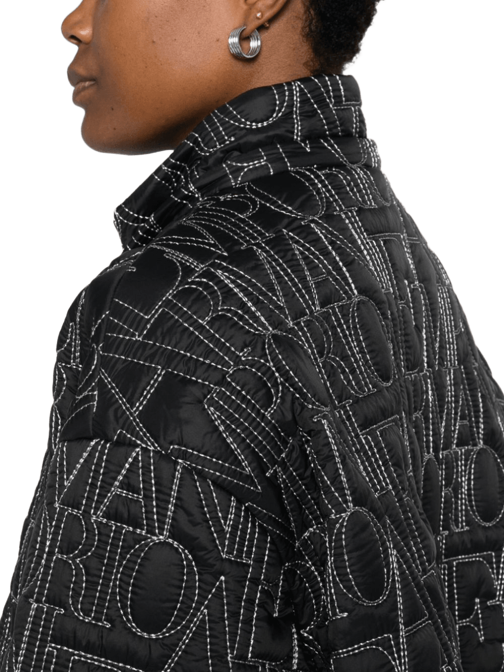 Emporio Armani Coats Black Glam Steals