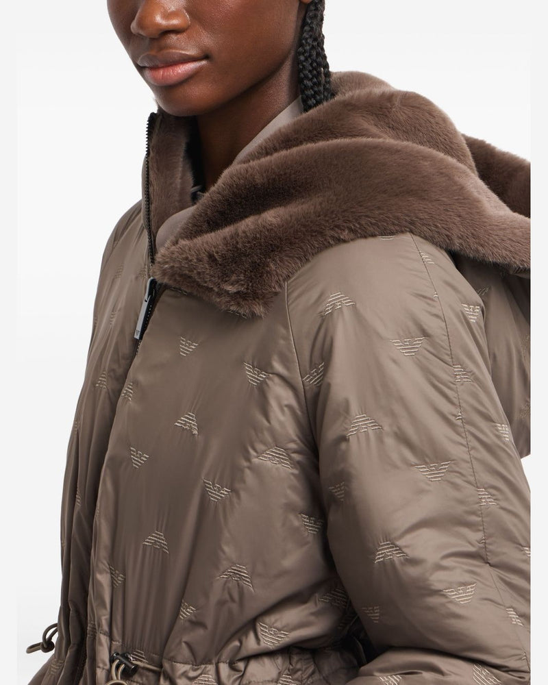 Emporio Armani Coats Dove Grey Glam Steals