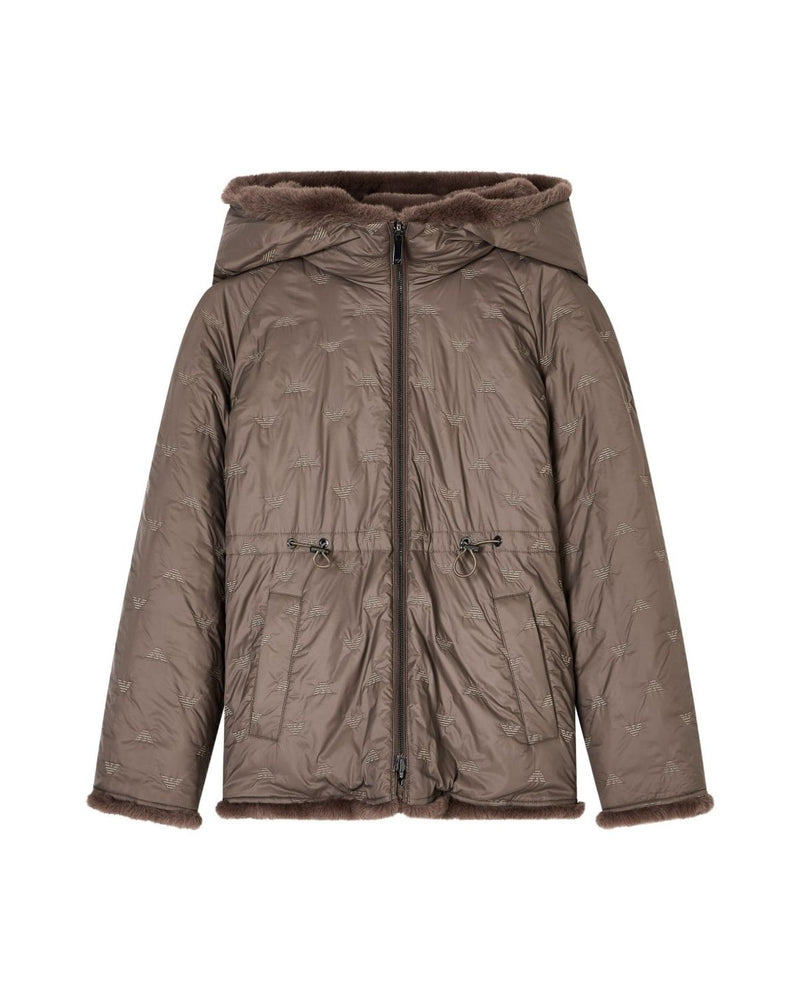 Emporio Armani Coats Dove Grey Glam Steals