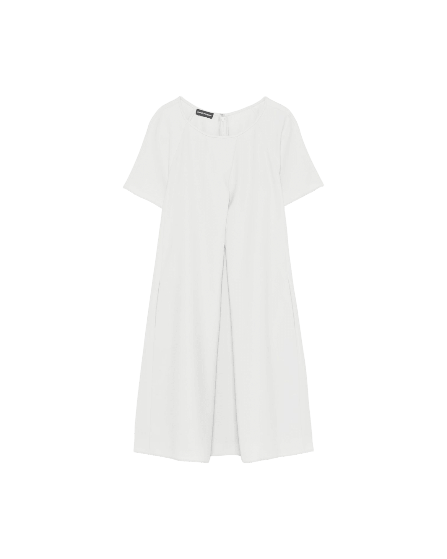 Emporio Armani Crew Neck Mini Dress Glam Steals