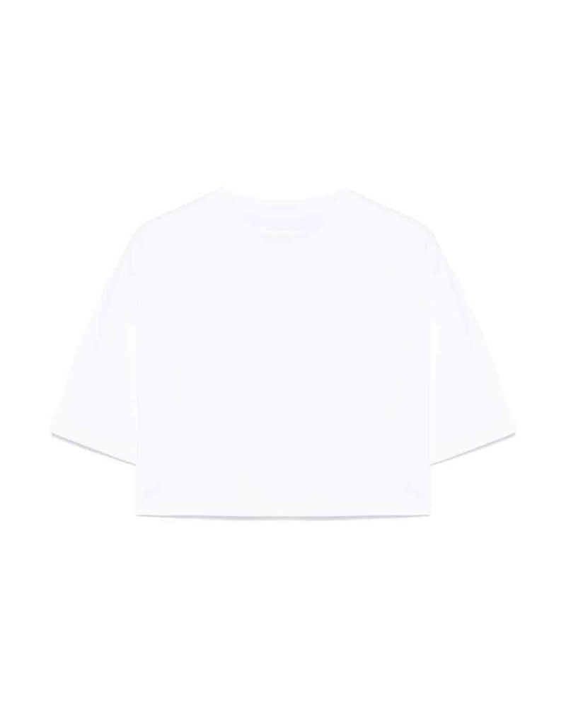 Emporio Armani Crewneck Crop Top Glam Steals