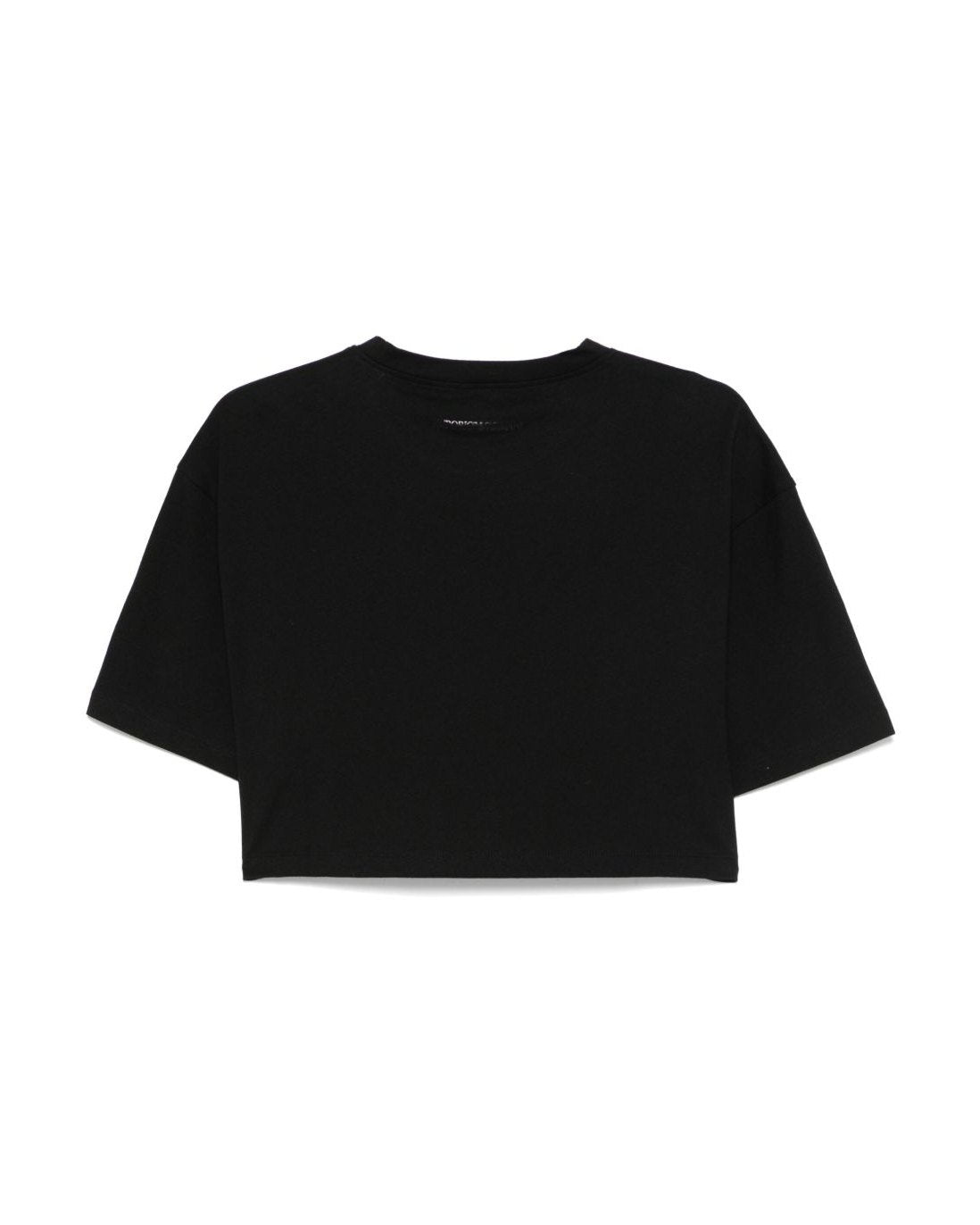 Emporio Armani Crewneck Crop Top Glam Steals