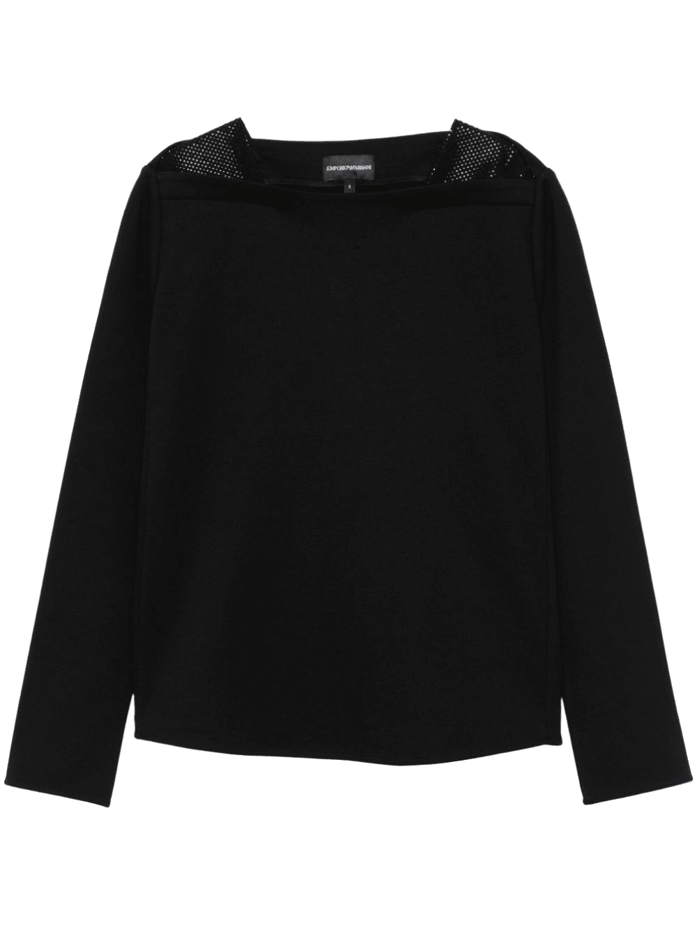 Emporio Armani Crystal Embellished Sweat-shirt Glam Steals