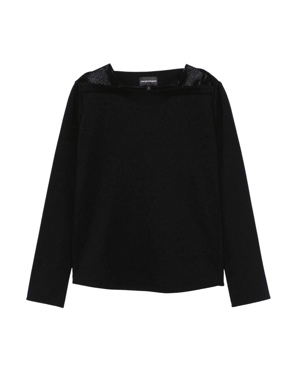 Emporio Armani Crystal Embellished Sweat-shirt Glam Steals