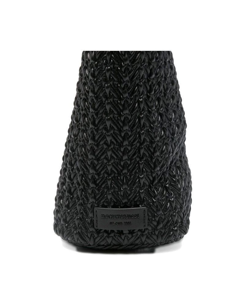 Emporio Armani Ea Logo Hobo Embossed Medium Bag Glam Steals