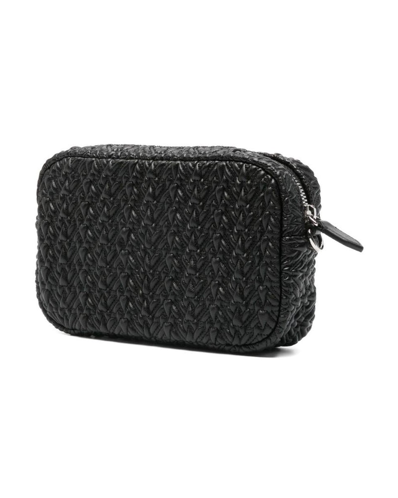 Emporio Armani Embossed Camera Case with Chain Shoulder Strap Glam Steals
