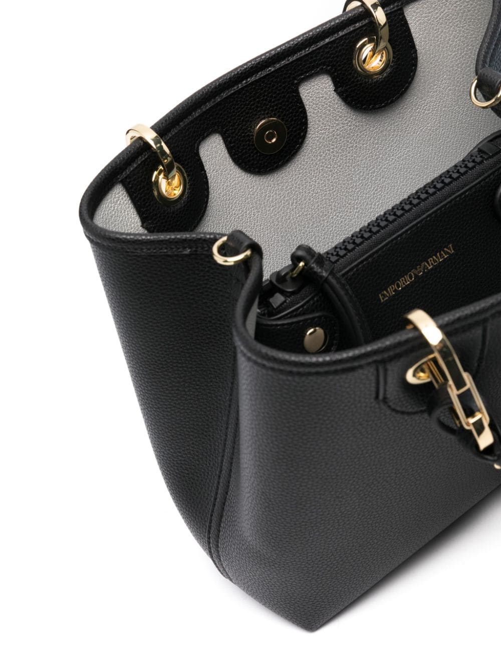 Emporio Armani Embossed Logo Handbag Glam Steals