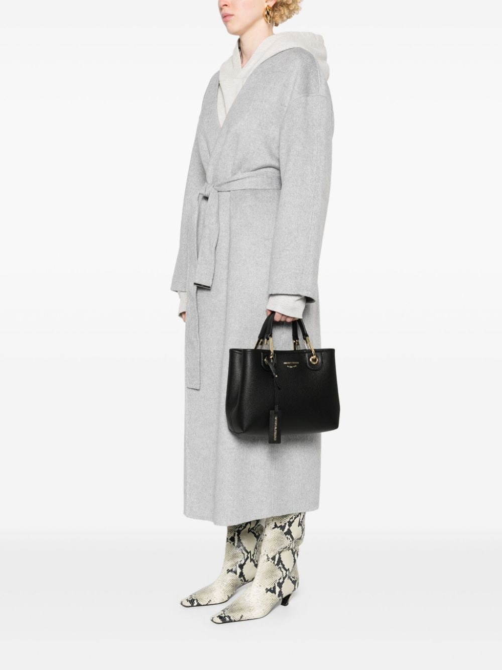 Emporio Armani Embossed Logo Handbag Glam Steals