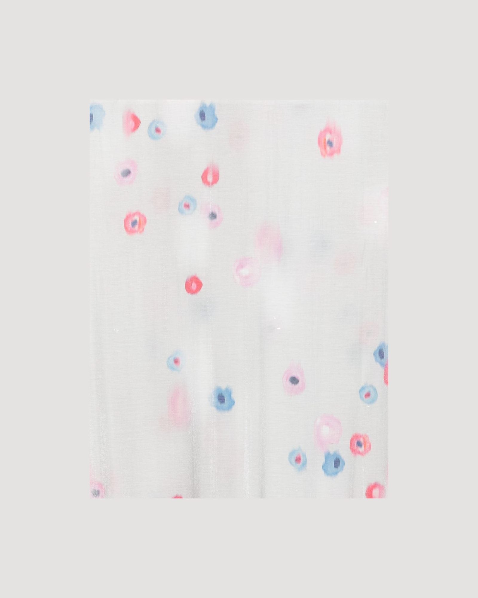 Emporio Armani Floral Print Fringed Scarf Glam Steals