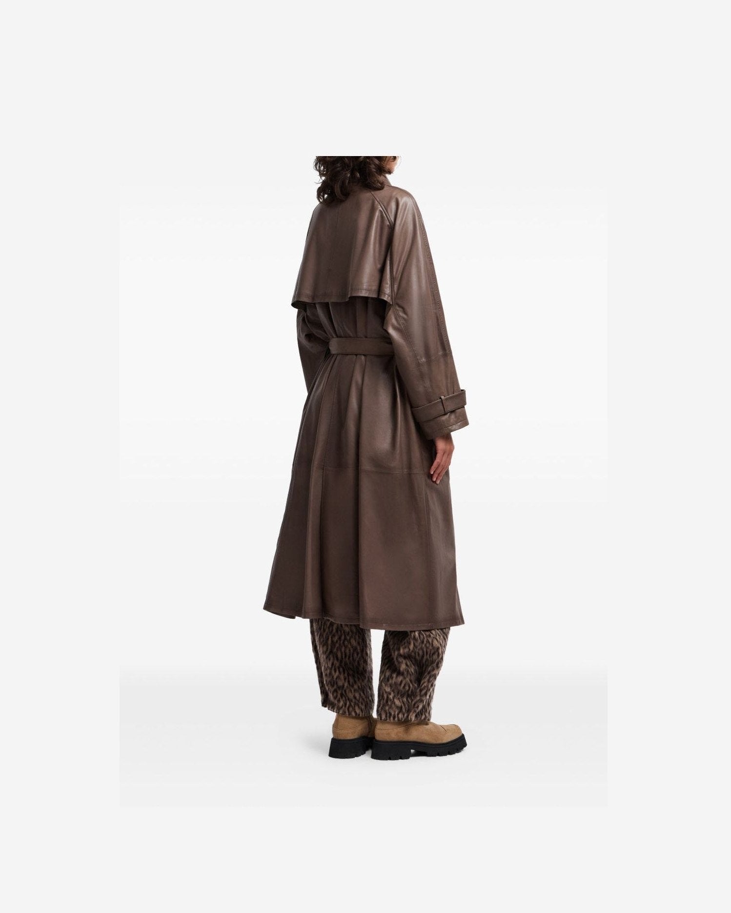 Emporio Armani Grey Coat Dove Glam Steals