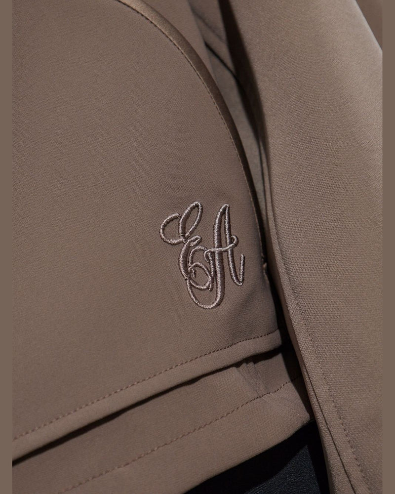 Emporio Armani Grey Coat Dove Glam Steals