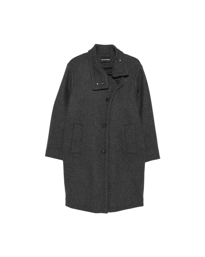 Emporio Armani Grey Coat Glam Steals