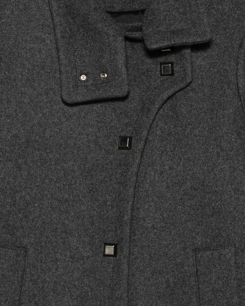Emporio Armani Grey Coat Glam Steals