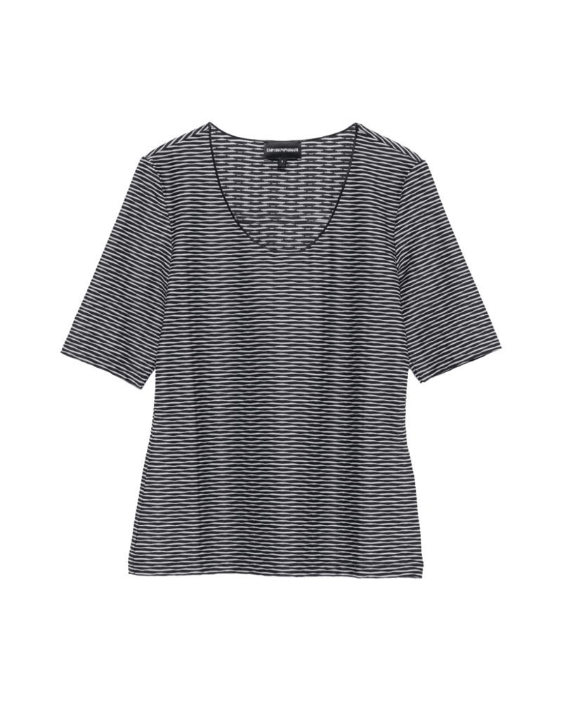Emporio Armani Grey Top Glam Steals