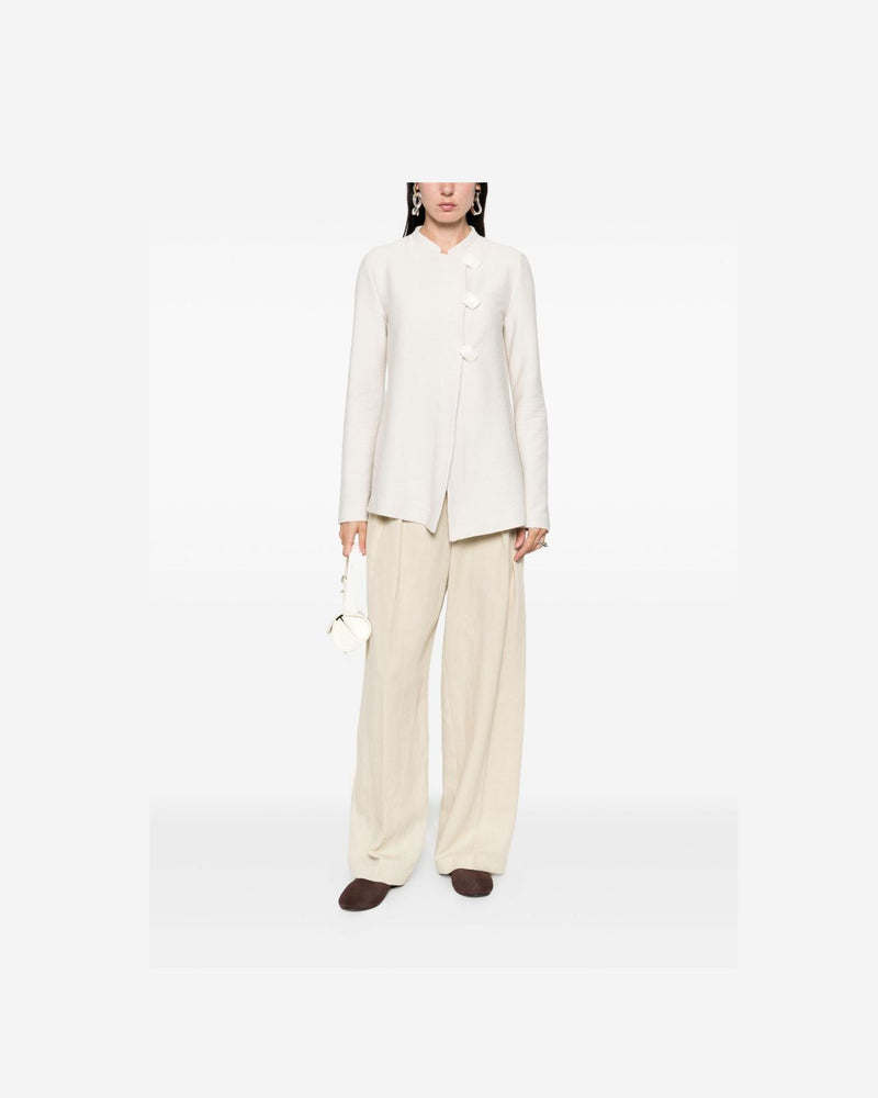 Emporio Armani Ivory Jacket Glam Steals