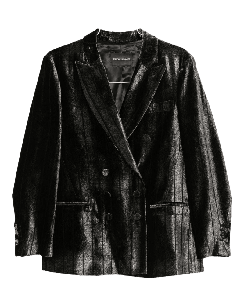 Emporio Armani Grey Jackets Glam Steals