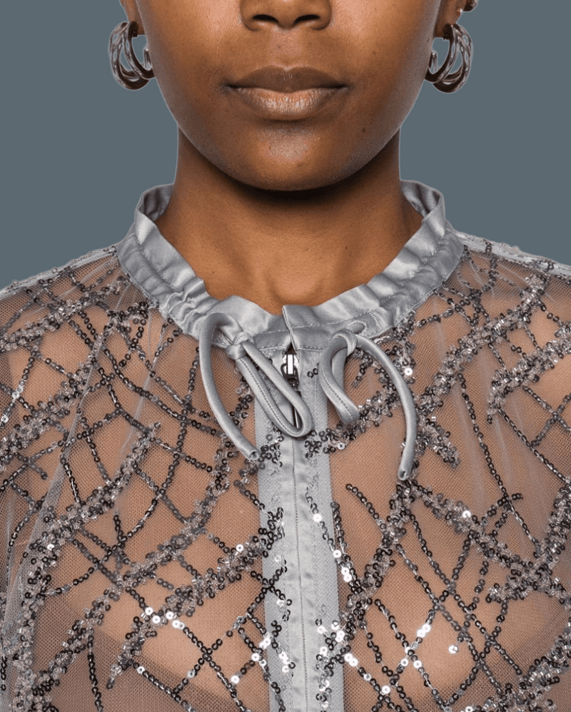 Emporio Armani Jackets Silver Glam Steals