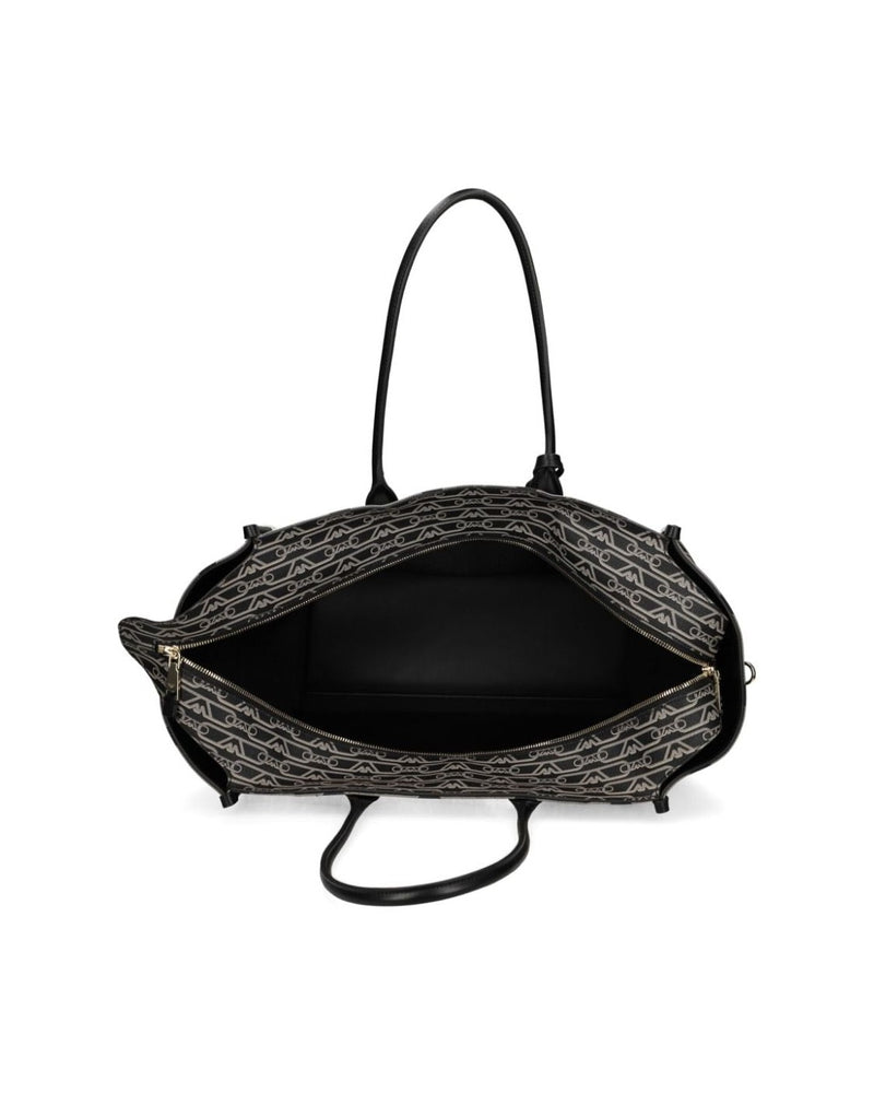 Emporio Armani Jacquard Logo Motif Tote Bag Glam Steals