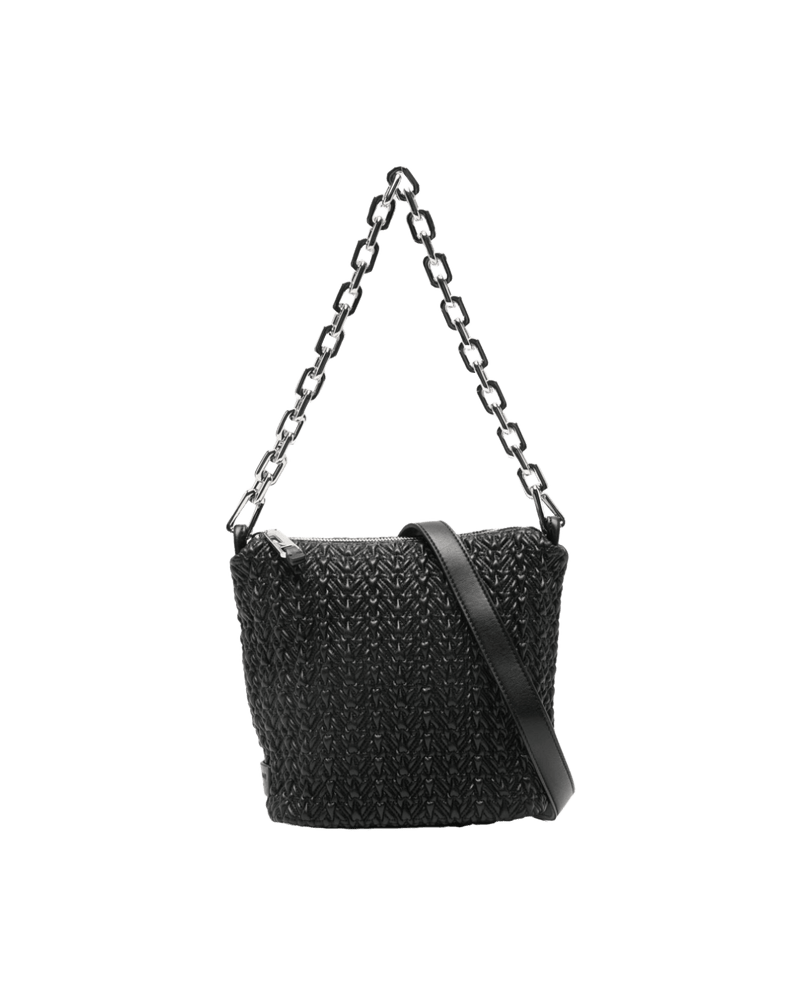 Emporio Armani Leather Small Hobo Bag in Embossed Glam Steals