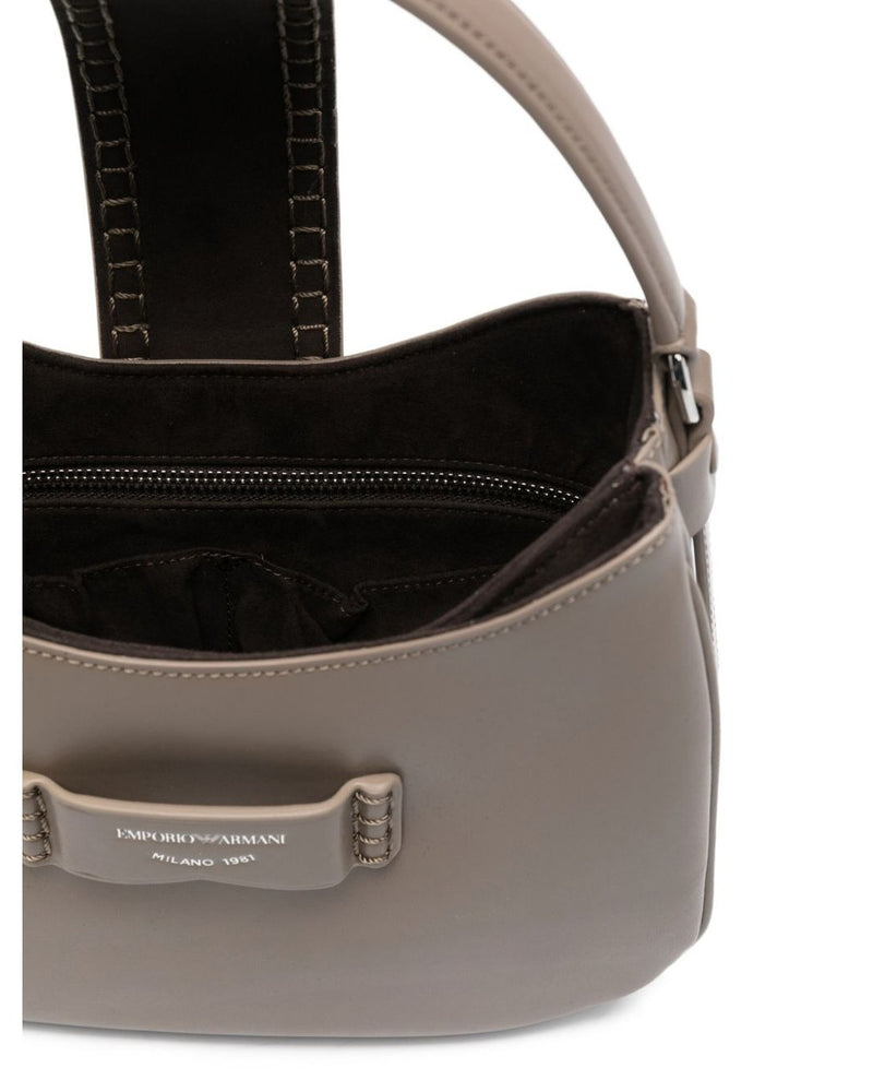 Emporio Armani Leather Small Shoulder Bag Glam Steals