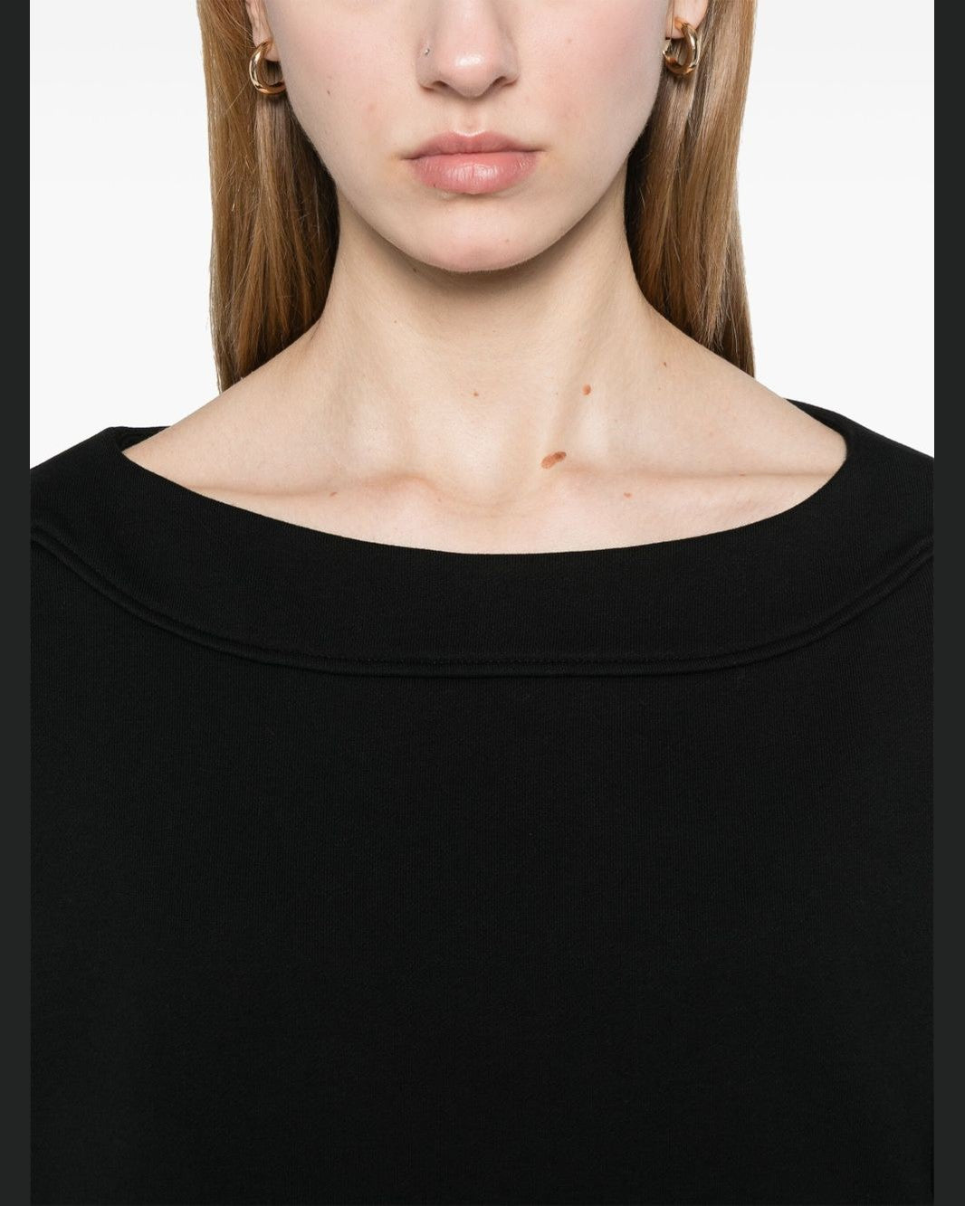 Emporio Armani Logo Embossed Sweat-shirt Glam Steals