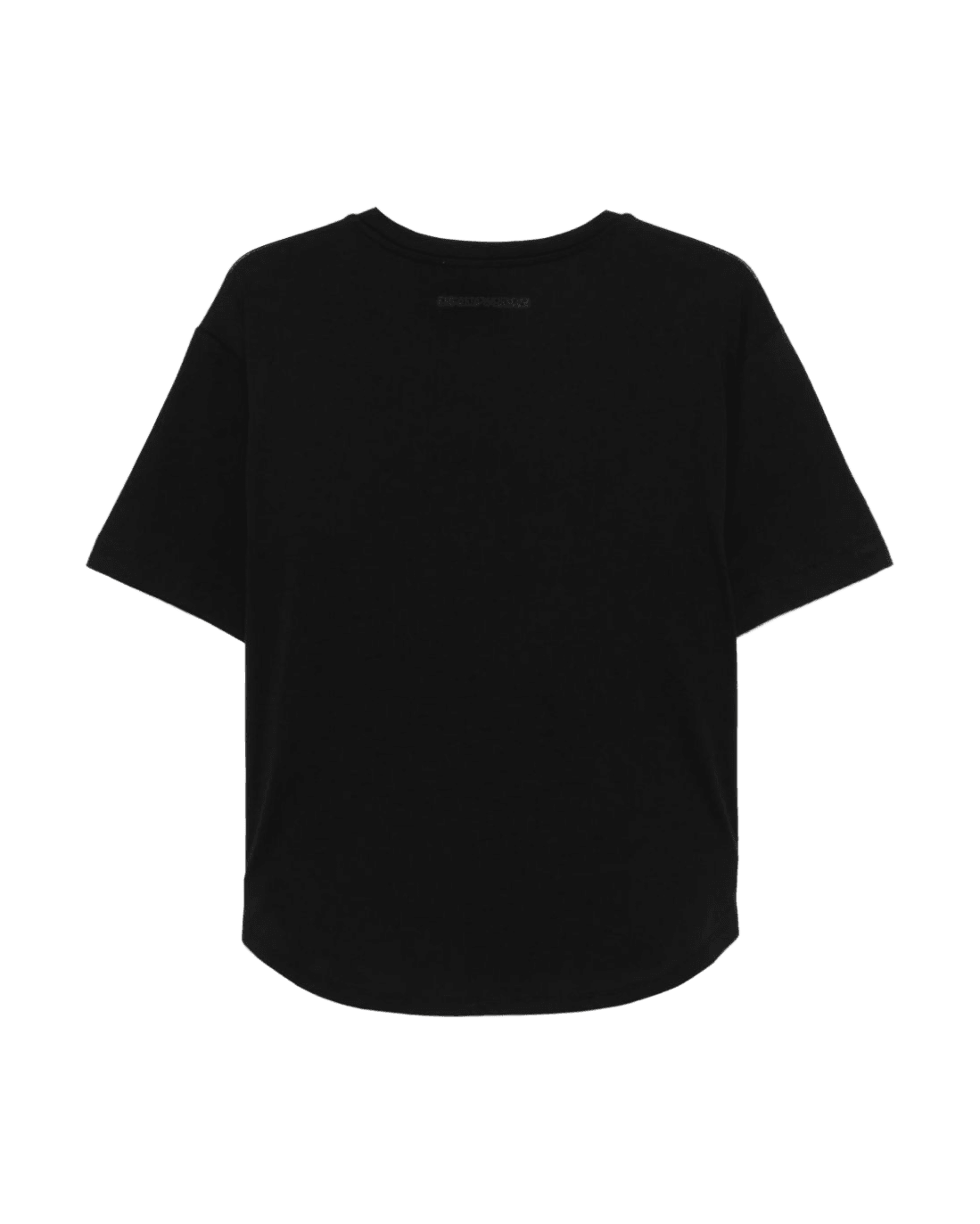 Emporio Armani Logo Embroidered T-shirt Glam Steals