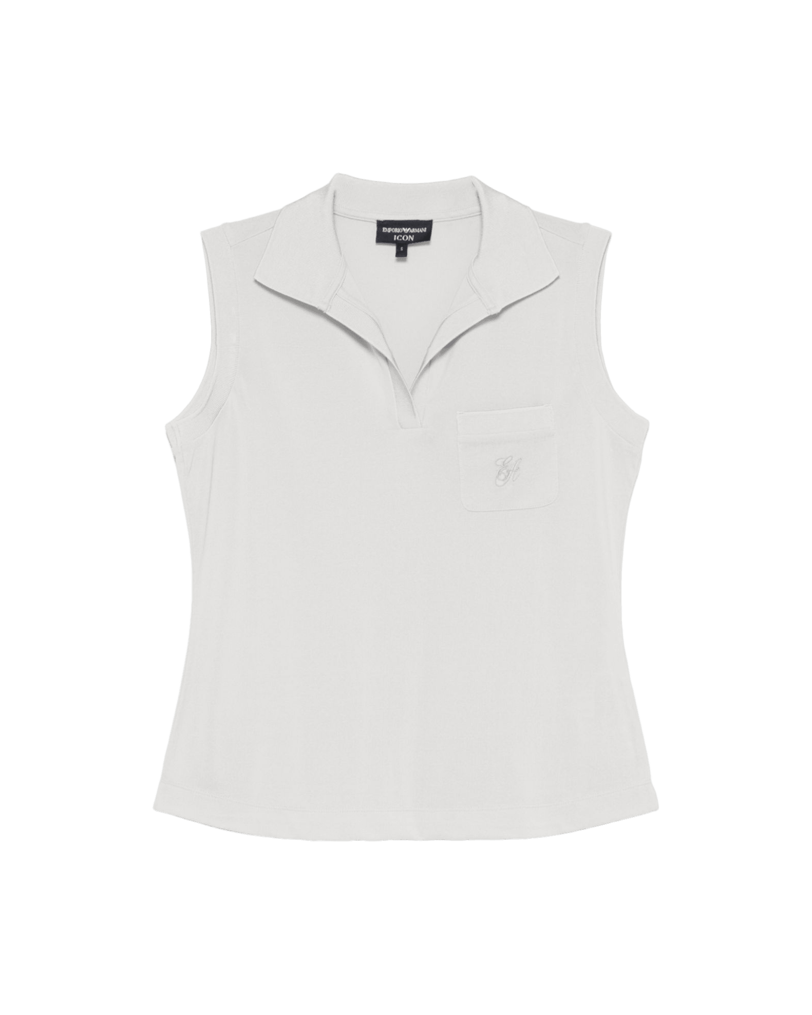 Emporio Armani Logo Embroidered Vest Glam Steals