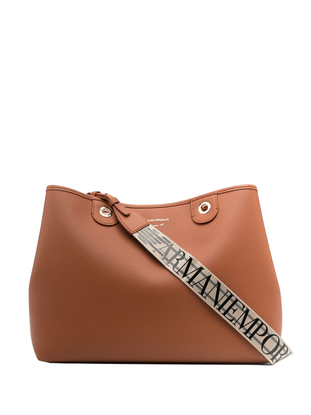 Emporio Armani Logo Strap Tote Bag Glam Steals