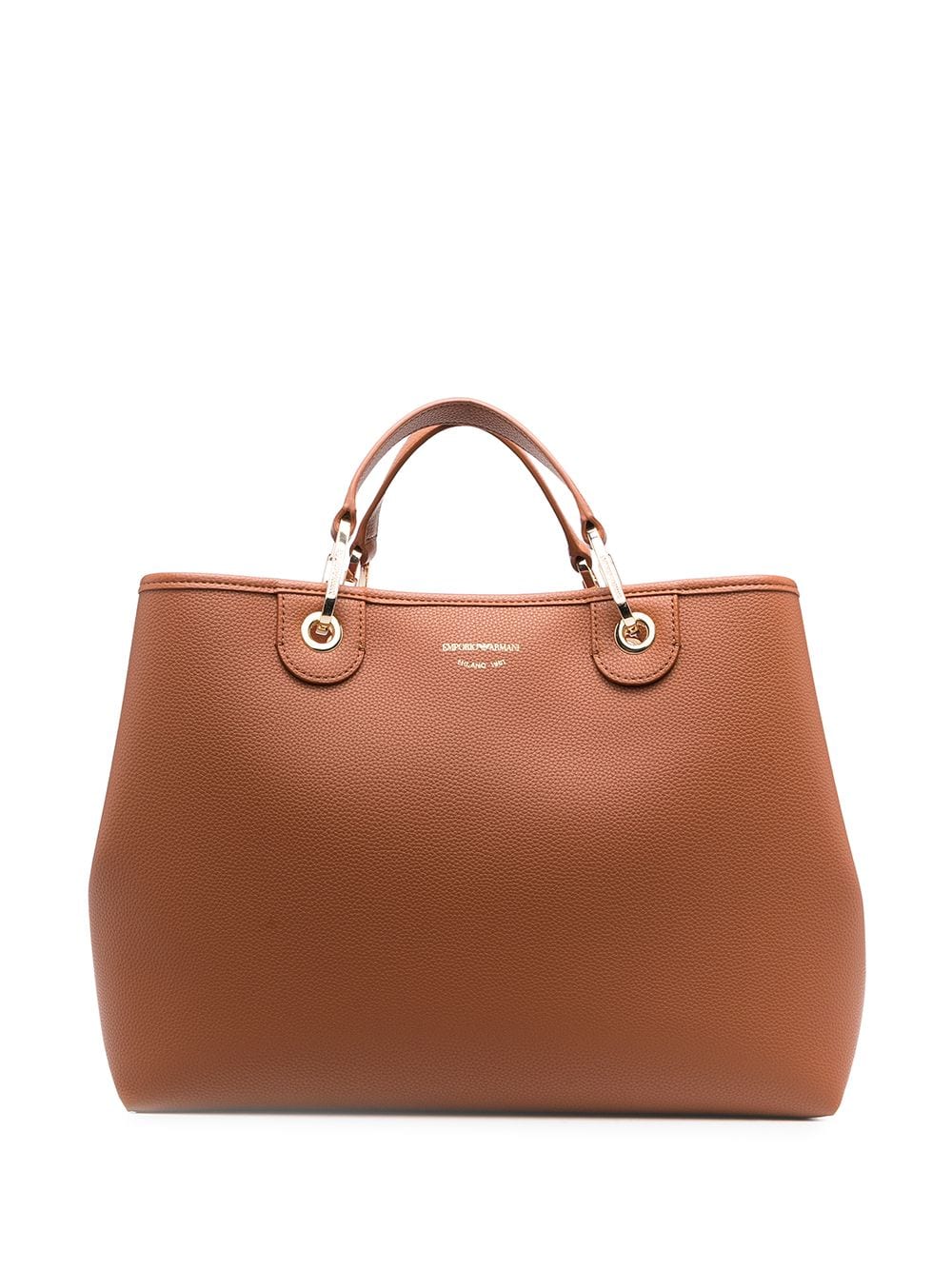 Emporio Armani Logo Strap Tote Bag Glam Steals