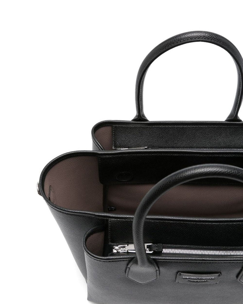 Emporio Armani Medium Finish Palmellato Shopper Glam Steals