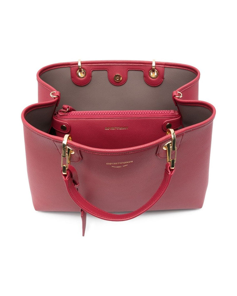 Emporio Armani Myea Medium Shopper with Deer Print Glam Steals