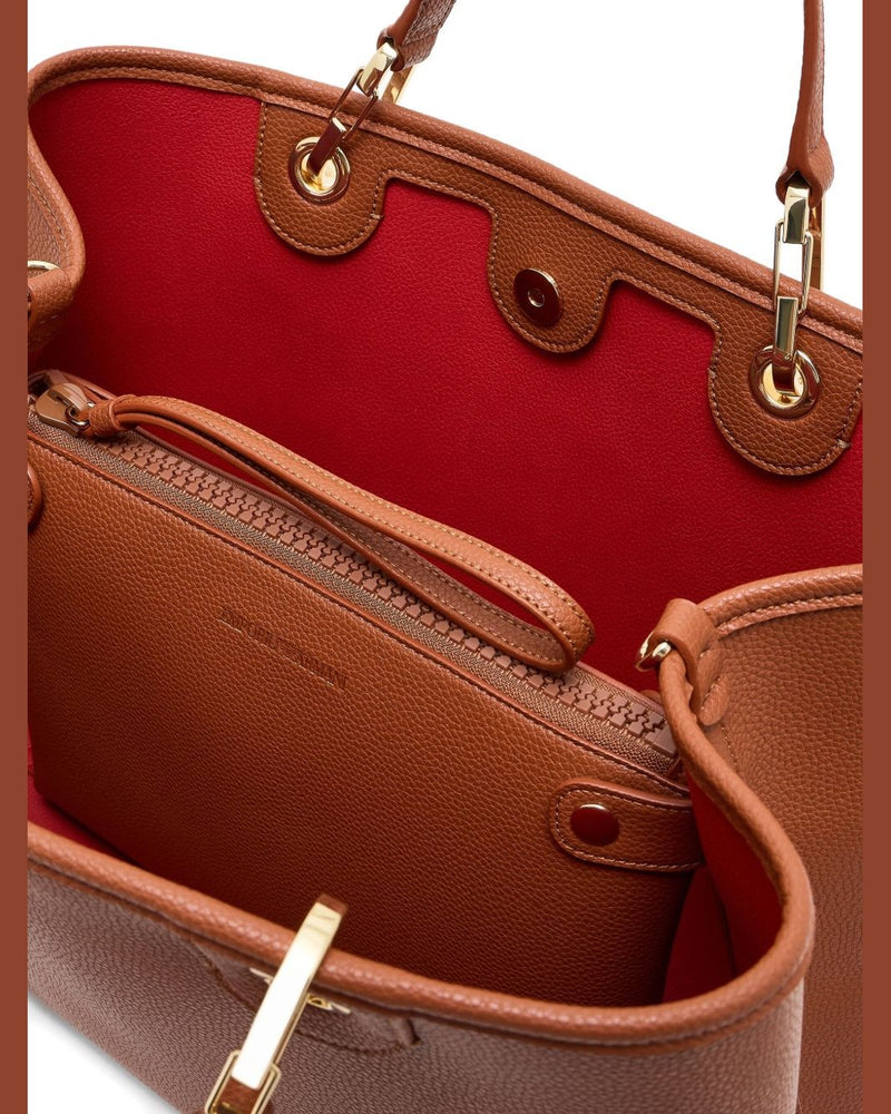 Emporio Armani Myea Medium Shopping Bag Glam Steals