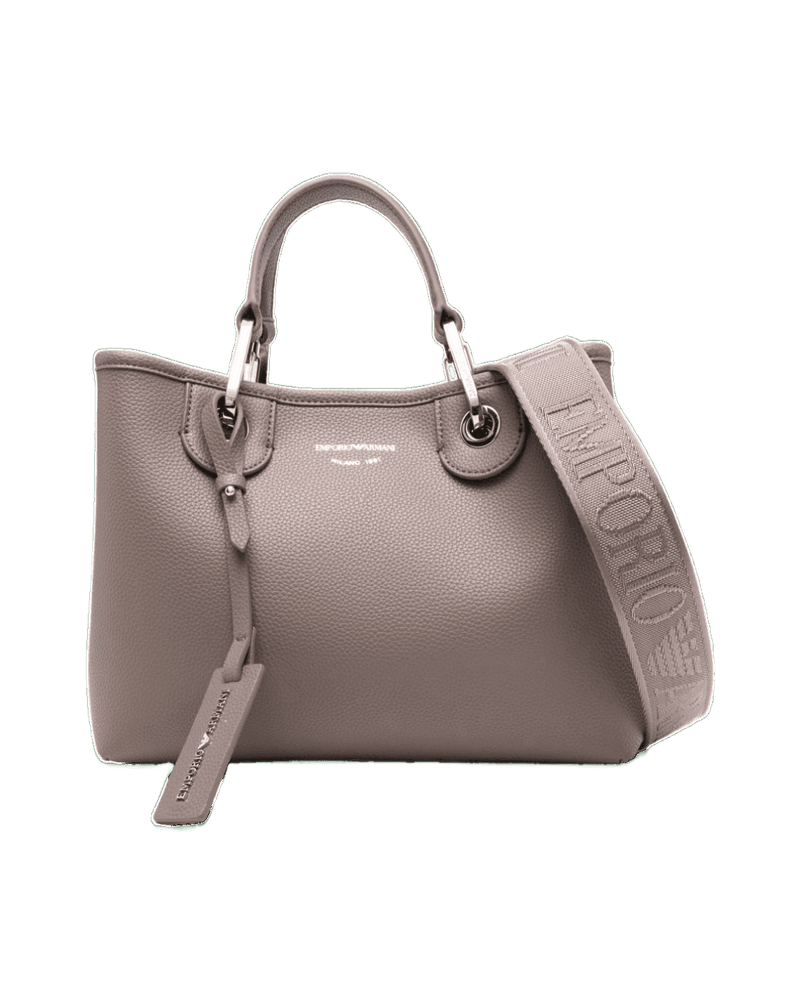 Emporio Armani Myea Small Shopper with Deer Print Glam Steals